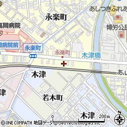 富山県高岡市永楽町3周辺の地図