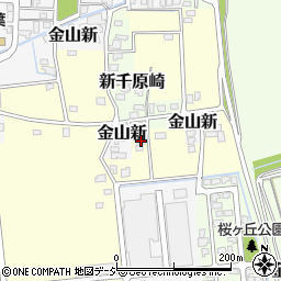 富山県富山市金山新東276-2周辺の地図