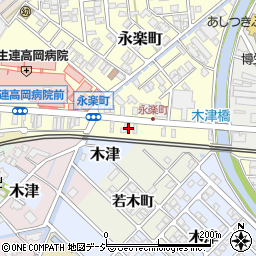 富山県高岡市永楽町3-16周辺の地図