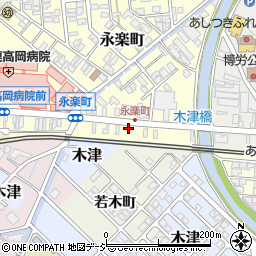 富山県高岡市永楽町3-13周辺の地図