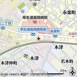 富山県高岡市永楽町4-38周辺の地図