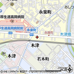 富山県高岡市永楽町3-20周辺の地図