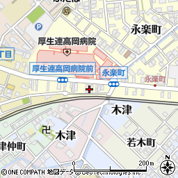 富山県高岡市永楽町4-6周辺の地図