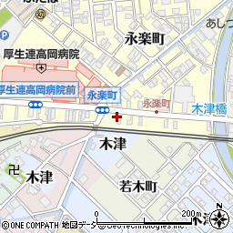 富山県高岡市永楽町3-21周辺の地図