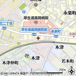 富山県高岡市永楽町4周辺の地図
