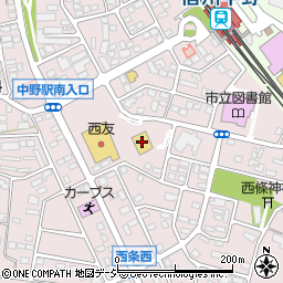 ウエルシア中野駅前店周辺の地図