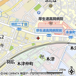 富山県高岡市永楽町4-21周辺の地図