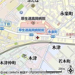 富山県高岡市永楽町4-9周辺の地図