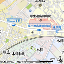 富山県高岡市永楽町4-19周辺の地図