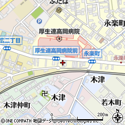 富山県高岡市永楽町4-11周辺の地図