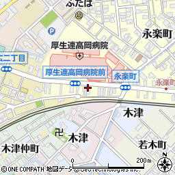 富山県高岡市永楽町4-10周辺の地図