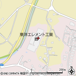 東洋エレメント工業株式会社　栃木事業所周辺の地図