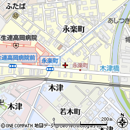富山県高岡市永楽町2-8周辺の地図