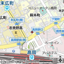 富山県高岡市御旅屋町51周辺の地図
