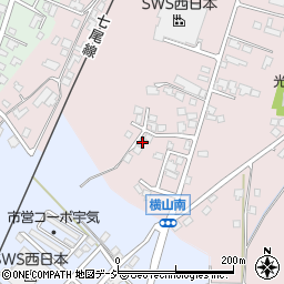 石川県かほく市横山タ32周辺の地図