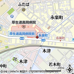 富山県高岡市永楽町5-3周辺の地図