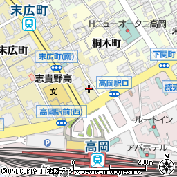 高岡交通第２ビル周辺の地図