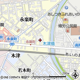富山県高岡市永楽町1-8周辺の地図