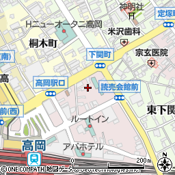 金田パーキング周辺の地図