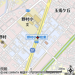 富山県高岡市双葉町周辺の地図