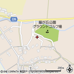 石川県かほく市上田名ニ周辺の地図