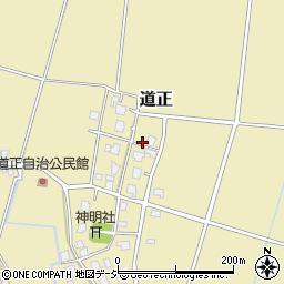 富山県富山市道正76周辺の地図