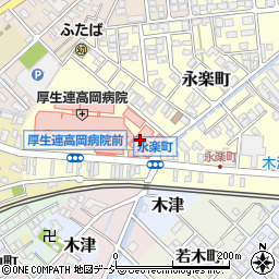 富山県高岡市永楽町5-1周辺の地図