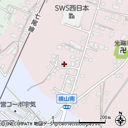 石川県かほく市横山タ71-2周辺の地図