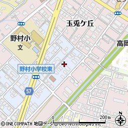 富山県高岡市野村592-5周辺の地図