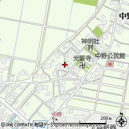富山県射水市中野437周辺の地図