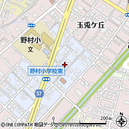 富山県高岡市野村582周辺の地図