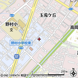 富山県高岡市野村593周辺の地図