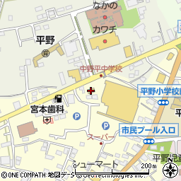 ファミリーマート信州中野江部店周辺の地図