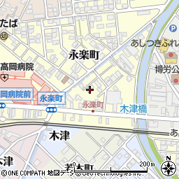 富山県高岡市永楽町2-28周辺の地図