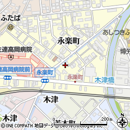 富山県高岡市永楽町2-22周辺の地図