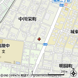 ファミリーマート高岡中川栄町店周辺の地図