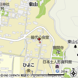 長野県中野市東山8周辺の地図