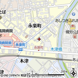 富山県高岡市永楽町2-30周辺の地図