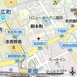 富山県高岡市御旅屋町59周辺の地図