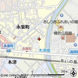 富山県高岡市永楽町1-17周辺の地図