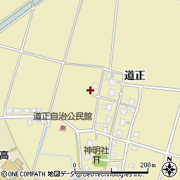 富山県富山市道正121周辺の地図