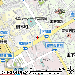 富山県高岡市御旅屋町66周辺の地図