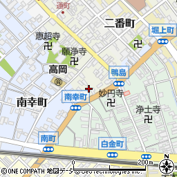 富山県高岡市鴨島町137-7周辺の地図