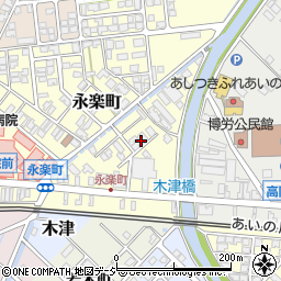 富山県高岡市永楽町1-25周辺の地図