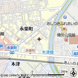 富山県高岡市永楽町1-24周辺の地図
