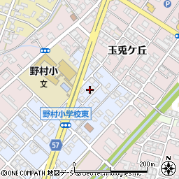 富山県高岡市野村579-20周辺の地図
