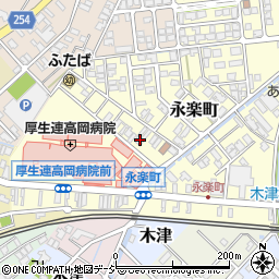 富山県高岡市永楽町6-10周辺の地図