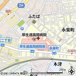 富山県高岡市永楽町5周辺の地図