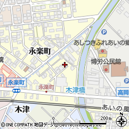 富山県高岡市永楽町1-21周辺の地図