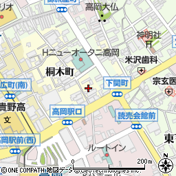 富山県高岡市御旅屋町67周辺の地図